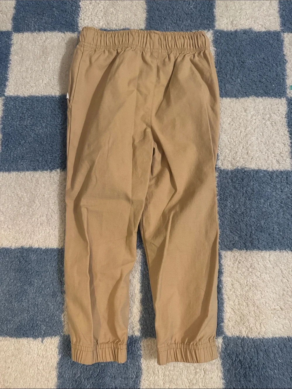 Kids Elastic Waist Tan Jogger Pants - Tommy Bahama